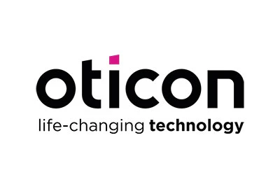 Logo oticon - life-changing technology